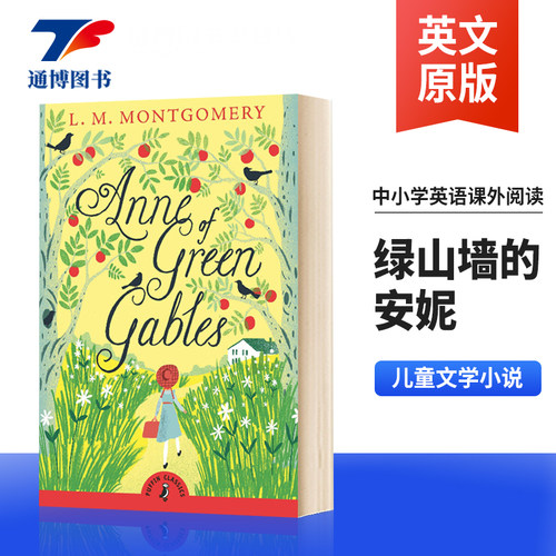 英文原版绿山墙的安妮