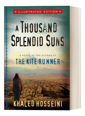英文原版 A Thousand Splendid Suns Illustrated Edition 灿烂千阳 精装插图版 Khaled Hosseini 英文版 进口英语原版书籍