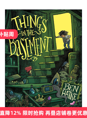 英文原版 Things in the Basement 地下室的事 漫画 英文版 进口英语原版书籍