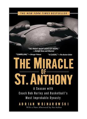 英文原版 The Miracle of St. Anthony 圣安东尼的奇迹 赛季教练鲍博·赫利与篮球不可思议的王朝 传记 沃伊纳罗夫斯基 英文版