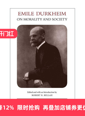 英文原版 Emile Durkheim on Morality and Society 埃米尔·涂尔干论道德与社会 社会学方法的准则作者 英文版 进口英语原版书籍