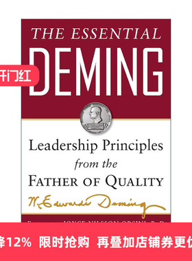 英文原版 The Essential Deming 戴明管理思想精要 质量管理之父的领导力 精装 英文版 进口英语原版书籍