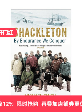 英文原版 Shackleton 沙克尔顿南极远征 坚毅必胜 英文版 进口英语原版书籍