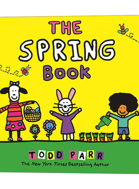 The Spring Book  春之书 精装绘本 Todd Parr进口原版英文书籍