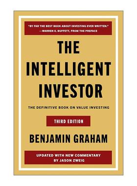 英文原版 The Intelligent Investor 聪明的投资者 第3版 精装 本杰明·格雷厄姆 英文版 进口英语原版书籍