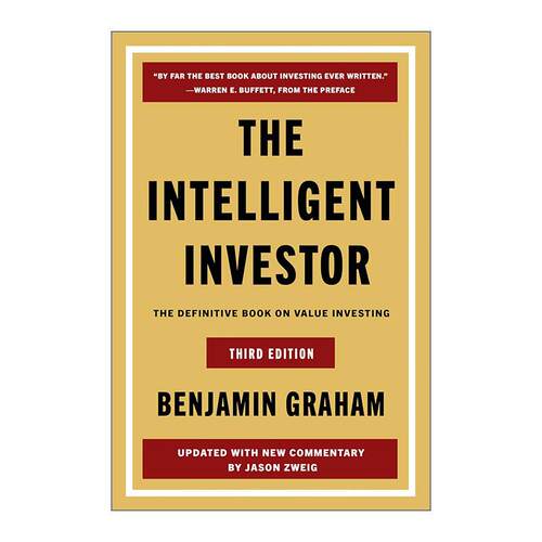 英文原版 The Intelligent Investor 聪明的投资者 第3版 精装 本杰明·格雷厄姆 英文版 进口英语原版书籍