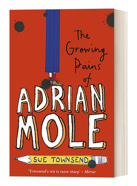 英文原版 The Growing Pains of Adrian Mole 少年阿莫的成长烦恼 英文版 进口英语原版书籍
