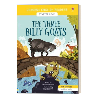 英文原版 English Readers Starter Level1 Three Billy Goats 分级阅读入门级 三只比利羊 英文版 进口英语原版书籍