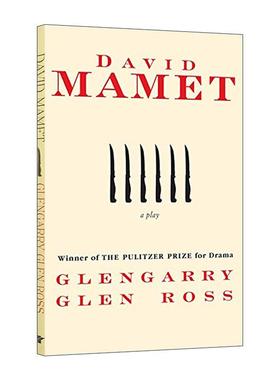 英文原版 Glengarry Glen Ross 拜金一族 大卫·马梅特剧作集 普利策戏剧奖 英文版 进口英语原版书籍