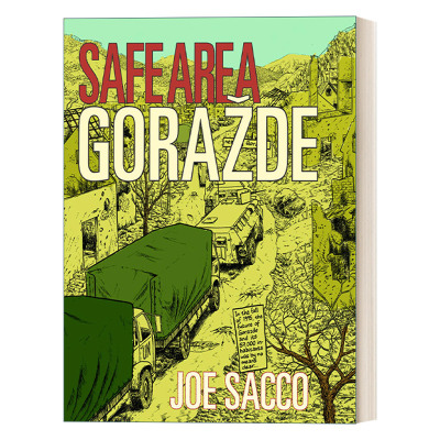 Safe Area Gorazde 安全区域戈拉日代 Joe Sacco战争纪实漫画进口英文原版书籍