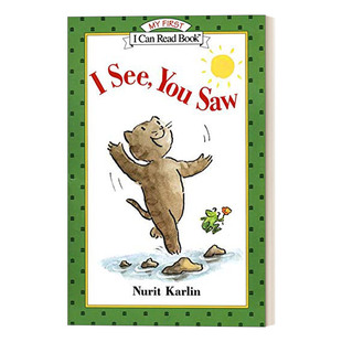 英文书籍 You Read分级阅读进口原版 Can First 你看到了 我看到了 Saw See