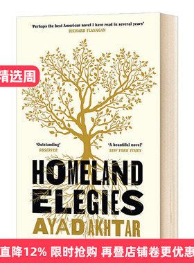 Homeland Elegies 故乡挽歌 奥巴马2020年度读书单图书 普利策奖作者进口原版英文书籍