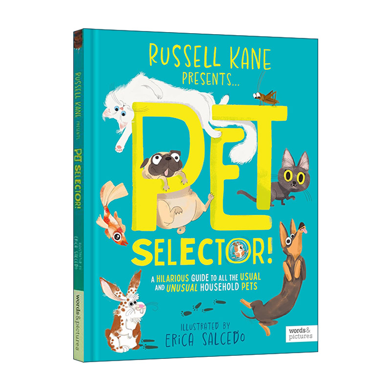 英文原版 Pet Selector 如何挑选宠物 儿童动物科普百科精装指南 英文版 进口英语原版书籍
