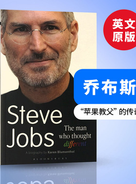乔布斯传英文版 Steve Jobs The Man Who Thought Different 英文原版传记 苹果教父乔布斯 人物传记 英文原版进口书籍