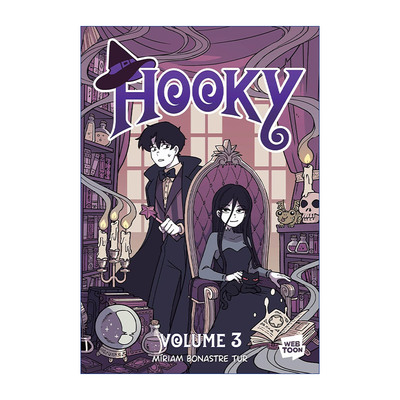 英文原版 Hooky Volume 3 双胞胎兄妹的奇幻冒险3 全彩漫画 进口原版英文书籍