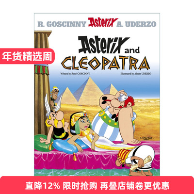 Asterix: Asterix and Cleopatra  高卢英雄与克利奥帕特拉进口原版英文书籍