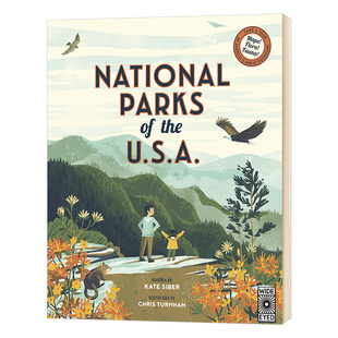 the USA美国国家公园 精装 英文书籍 National 绘本进口原版 Parks