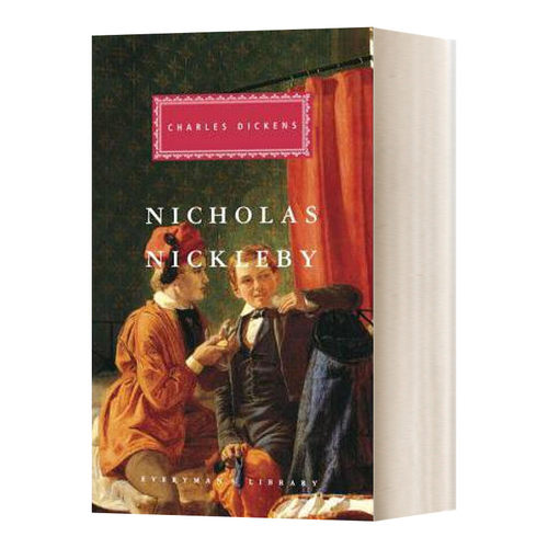 Nicholas Nickleby 尼古拉斯·尼克贝 狄更斯小说 人人图书馆精装收藏版进口原版英文书籍
