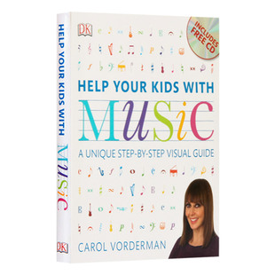 Help 英语书籍 进口原版 DK家庭教育系列 帮助你 孩子学习音乐 Carol Kids Your 儿童音乐教辅类 英文原版 with Vorderman Music