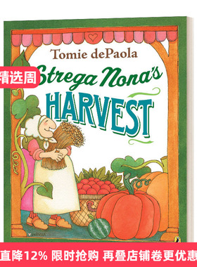 Strega Nona's Harvest 巫婆奶奶的收获 凯迪克大奖进口原版英文书籍