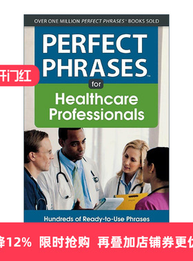 英文原版 Perfect Phrases for Healthcare Professionals 医疗专业人员的完美短语 英文版 进口英语原版书籍