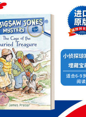 英文原版 Jigsaw Jones The Case of the Buried Treasure 小侦探琼斯系列 英文版 进口英语原版书籍