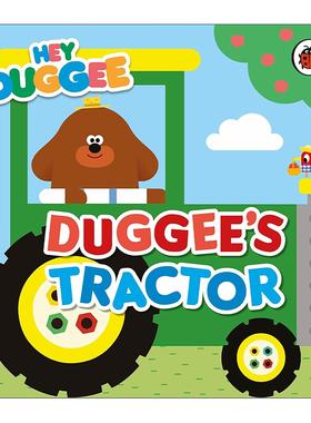 英文原版 Hey Duggee Duggee's Tractor 嗨道奇绘本 道奇的拖拉机 纸板书 英文版 进口英语原版书籍