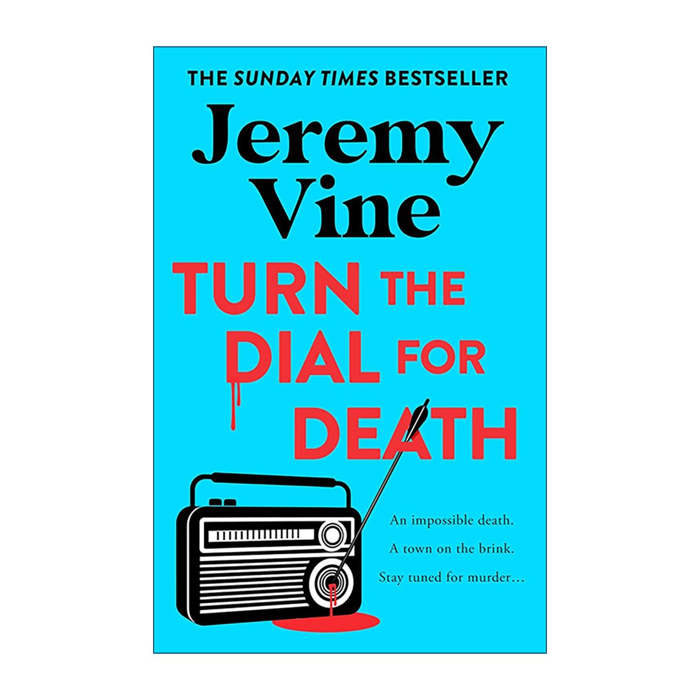 英文原版 Turn the Dial for Death 调至死亡频道 一号电台谋杀案续篇 Jeremy Vine 畅销侦探推理小说 英文版 进口英语原版书籍