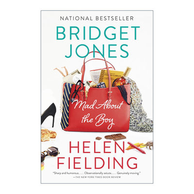 英文原版小说 Bridget Jones 03 Mad About the Boy 单身日记3 为君痴狂 Helen Fielding 英文版 进口英语原版书籍