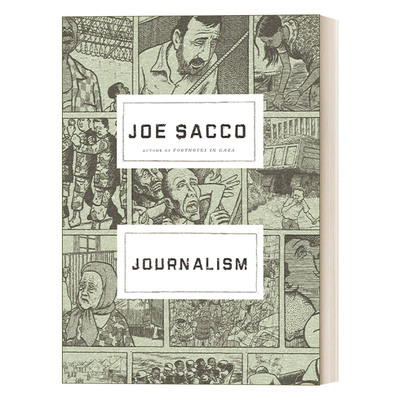 Journalism 新闻纪实 Joe Sacco漫画进口原版英文书籍