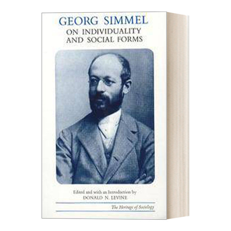 英文原版 Georg Simmel on Individuality and Social Forms 格奥尔格·齐美尔谈个性与社会形态社会学 英文版 进口英语原版书籍