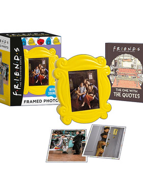英文原版 Friends Framed Photo 老友记 发声相框照片 英文版 进口英语原版书籍