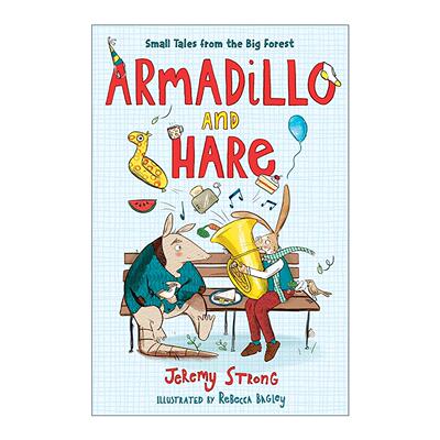 英文原版 Armadillo and Hare 如何与朋友相处 精装图画书 英文版 进口英语原版书籍