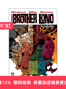 英文原版 100 Bullets Brother Lono 100颗子弹 洛诺兄弟 豪华精装收藏版 DC漫画 布莱恩·阿扎瑞罗 英文版 进口英语原版书籍