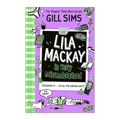 英文原版 Lila Mackay is Very Misunderstood 老妈日记 Gill Sims 幽默青少年小说 英文版 进口英语原版书籍