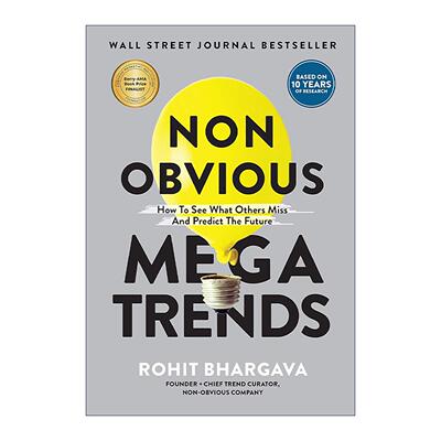 英文原版 Non Obvious Megatrends 暗流涌动 透过非显著趋势预测未来 罗希特·巴尔加瓦 英文版 进口英语原版书籍