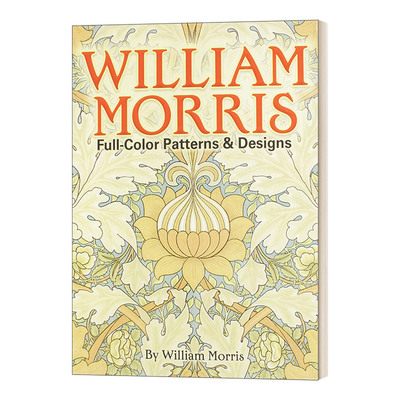 英文原版 William Morris Full-Color Patterns and Designs 威廉莫里斯 全彩图案与设计 英文版 进口英语原版书籍