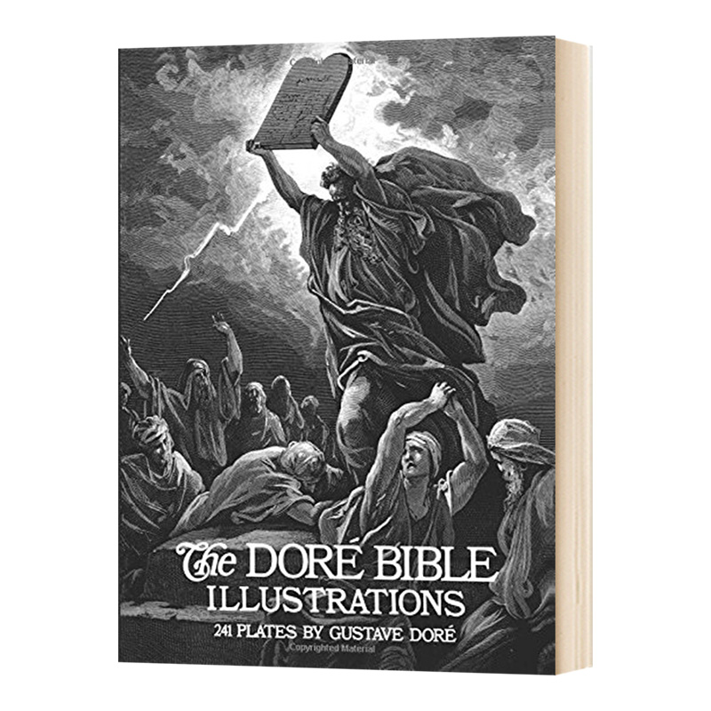 英文原版多雷插画黑白版画