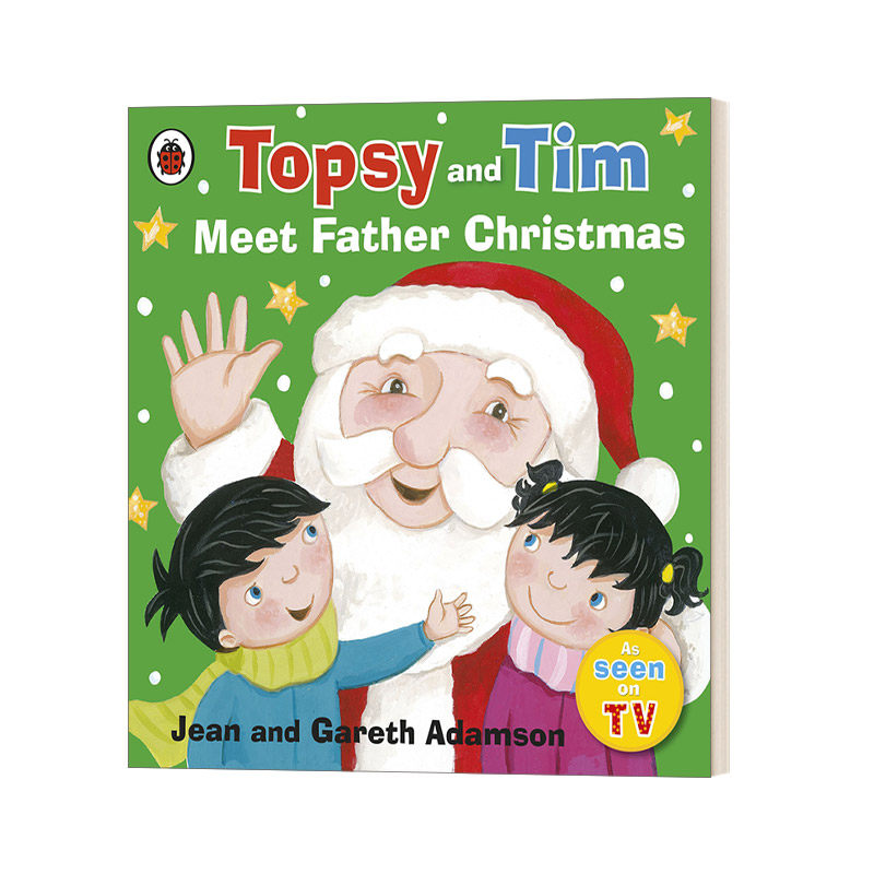 英文原版绘本 Topsy and Tim Meet Father Christmas 托普西和蒂姆生活体验系列 认识圣诞老人 英文版 进口英语原版书籍