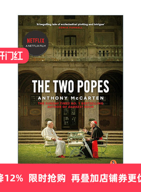英文原版 The Two Popes 教宗的承继 电影封面版 安东尼·麦卡滕 安东尼·霍普金斯主演 英文版 进口英语原版书籍