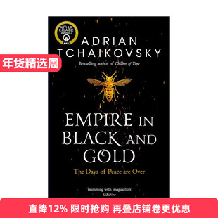 英文原版 Empire in Black and Gold 黑金旗帜的帝国 奇幻小说 Adrian Tchaikovsky 昆虫帝国系列 英文版 进口英语原版书籍