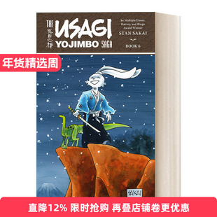 英文原版 Usagi Yojimbo Saga Volume 6 Second Edition 兔子武士第6卷 第二版 Stan Sakai坂井正彦 英文版 进口英语原版书籍