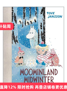 英文原版 Moominland Midwinter 姆明谷的冬天 精装彩色插画收藏版 英文版 进口英语原版书籍