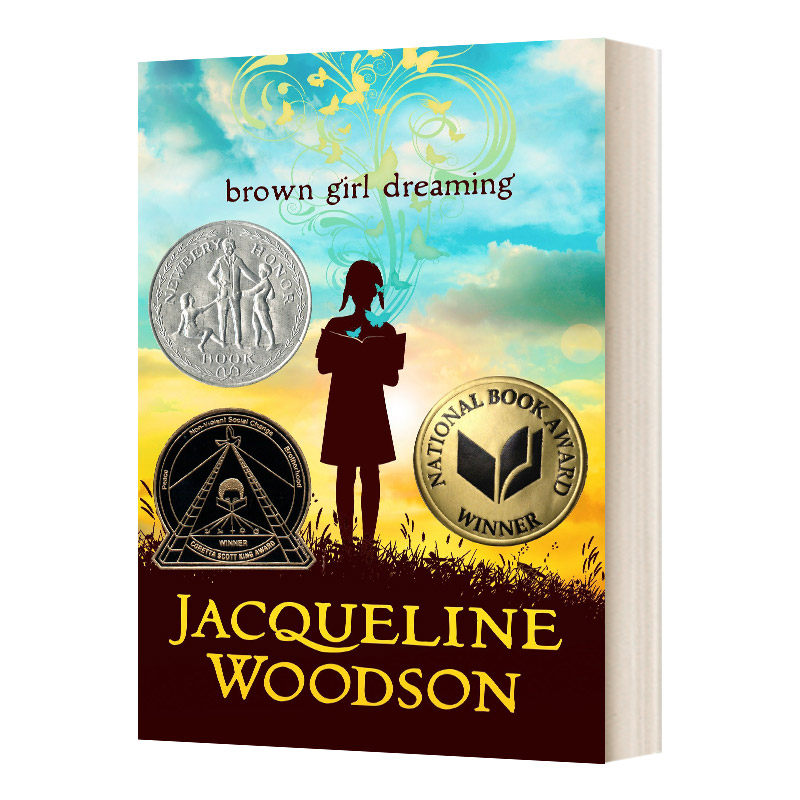 Brown Girl Dreaming 黑人女孩的梦想 精装 毛边书 纽伯瑞获奖小说进口原版英文书籍