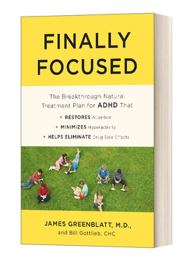英文原版 Finally Focused 最终聚焦:突破性的自然治疗多动症计划 英文版 进口原版英文书籍