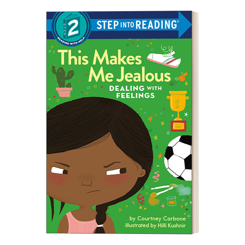 英文原版 Step into Reading 2 This Makes Me Jealous Dealing with Feelings 学会处理情绪 这样会让我嫉妒 英文版 进口英语书籍