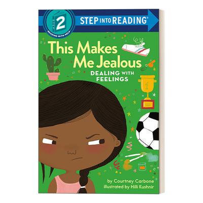 英文原版 Step into Reading 2 This Makes Me Jealous Dealing with Feelings 学会处理情绪 这样会让我嫉妒 英文版 进口英语书籍