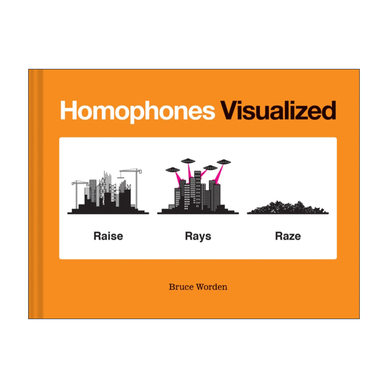 Homophones Visualized 图解同音异义英语词汇 精装进口原版英文书籍