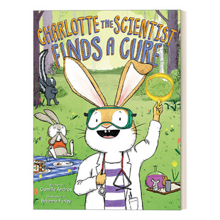 英文原版 Charlotte the Scientist Finds a Cure 科学家夏洛蒂找到了治愈方法 STEM绘本 英文版 进口英语原版书籍