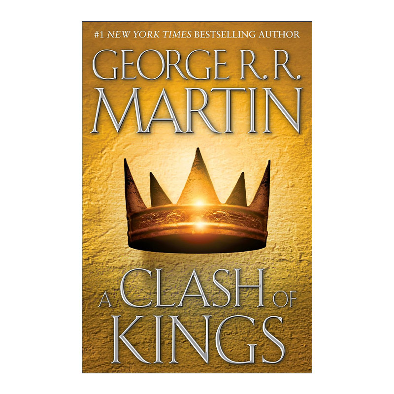 英文原版 A Clash of Kings: A Song of Ice and Fire: Book Two 冰与火之歌2 列王的纷争 精装 George R. R. Martin 英文版